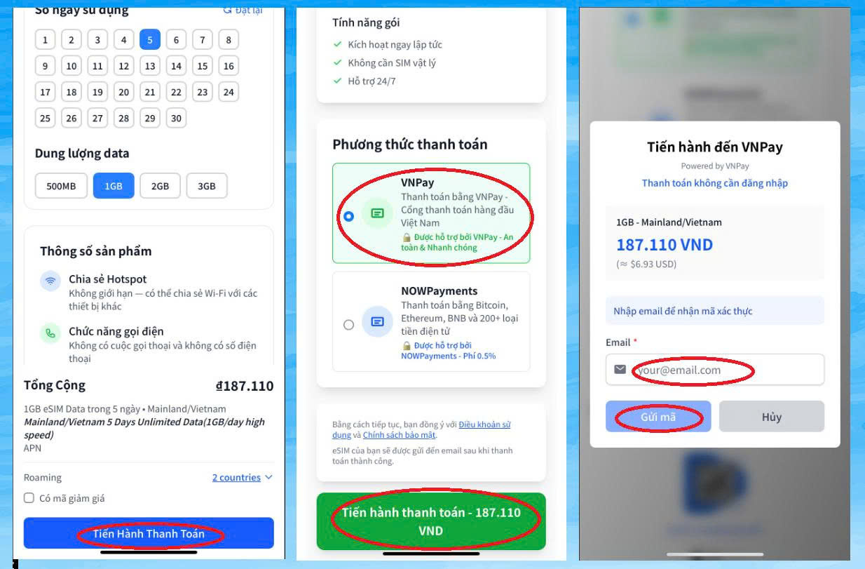 Cách dùng esim Trung Quốc