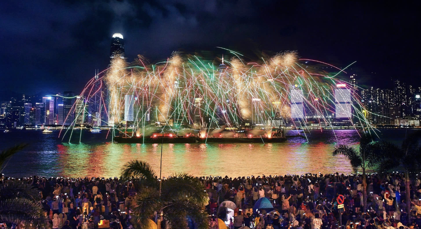 Không khí lễ hội cuối năm tại Hong Kong