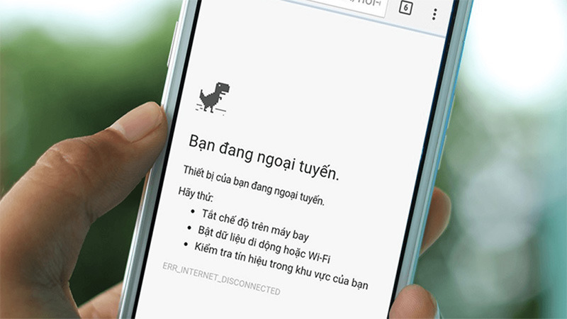 Nhóm lỗi có sóng nhưng không vào được internet