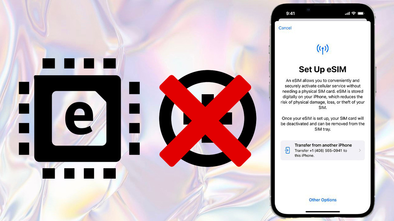 Nhóm lỗi không cài đặt được eSIM