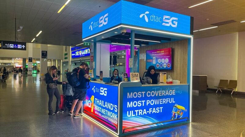 Mua SIM du lịch Thái Lan tại sân bay