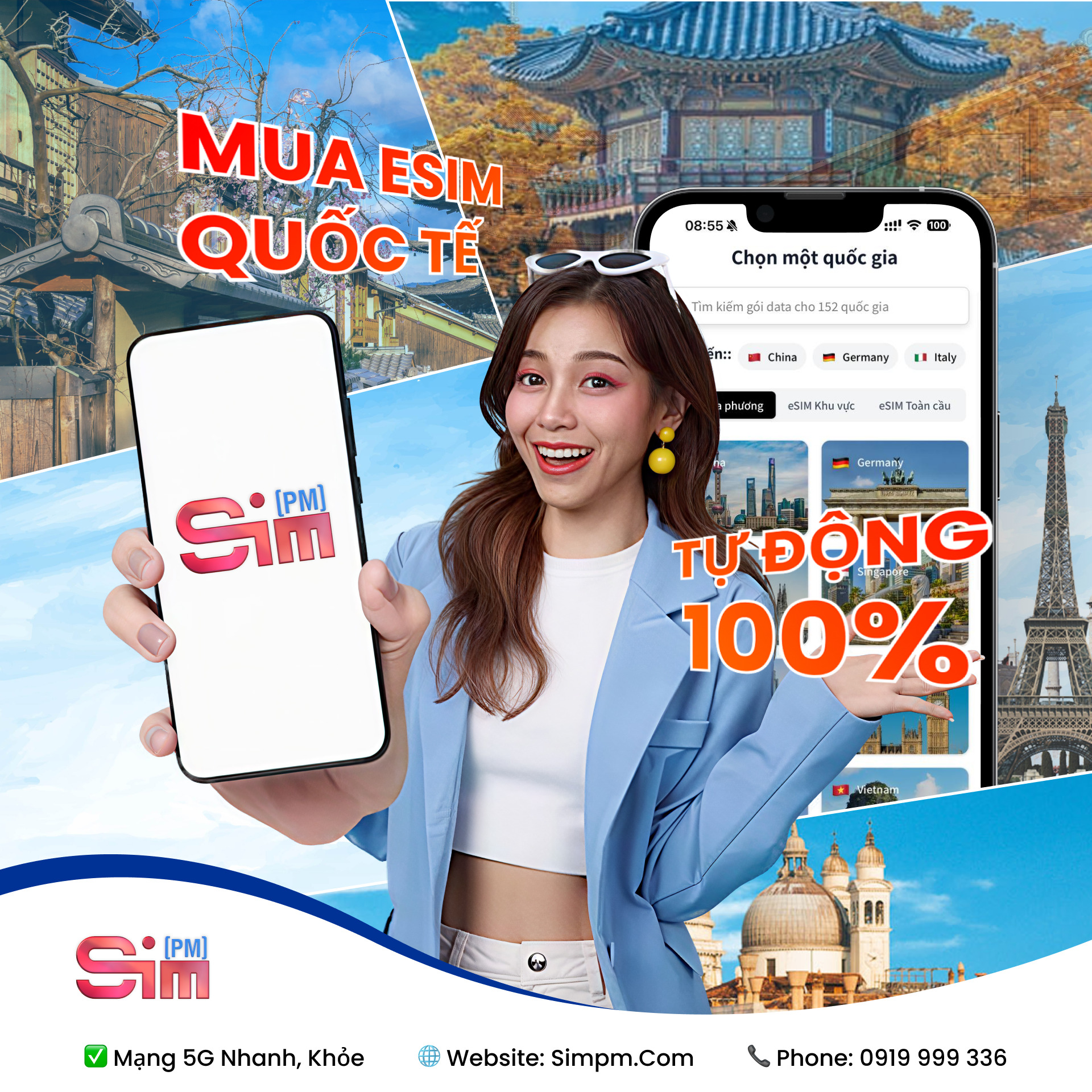 Mua eSIM ở đơn vị cung cấp uy tín