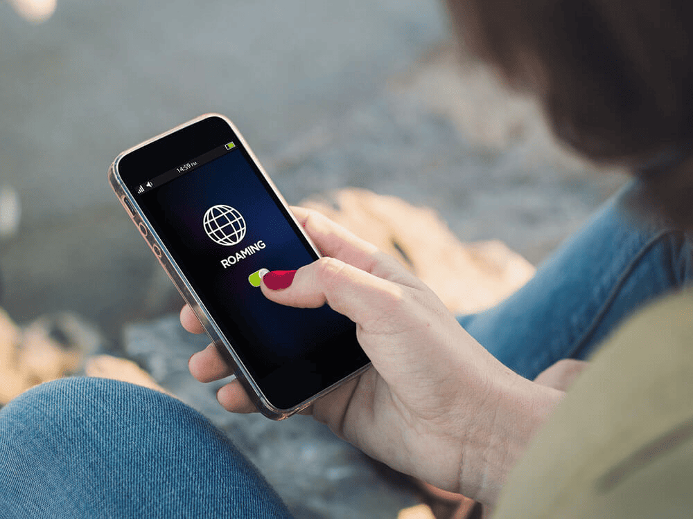 Dùng chuyển vùng dữ liệu (roaming) của nhà mạng 