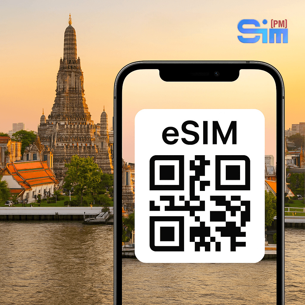 eSIM du lịch Thái Lan (lựa chọn tối ưu)