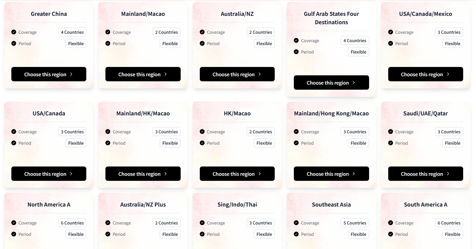 esim combo đi nhiều quốc gia