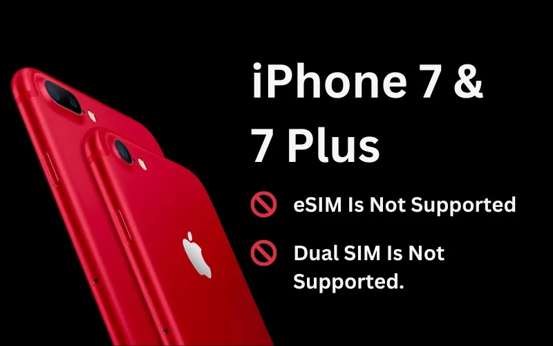 iphone 7 có esim không