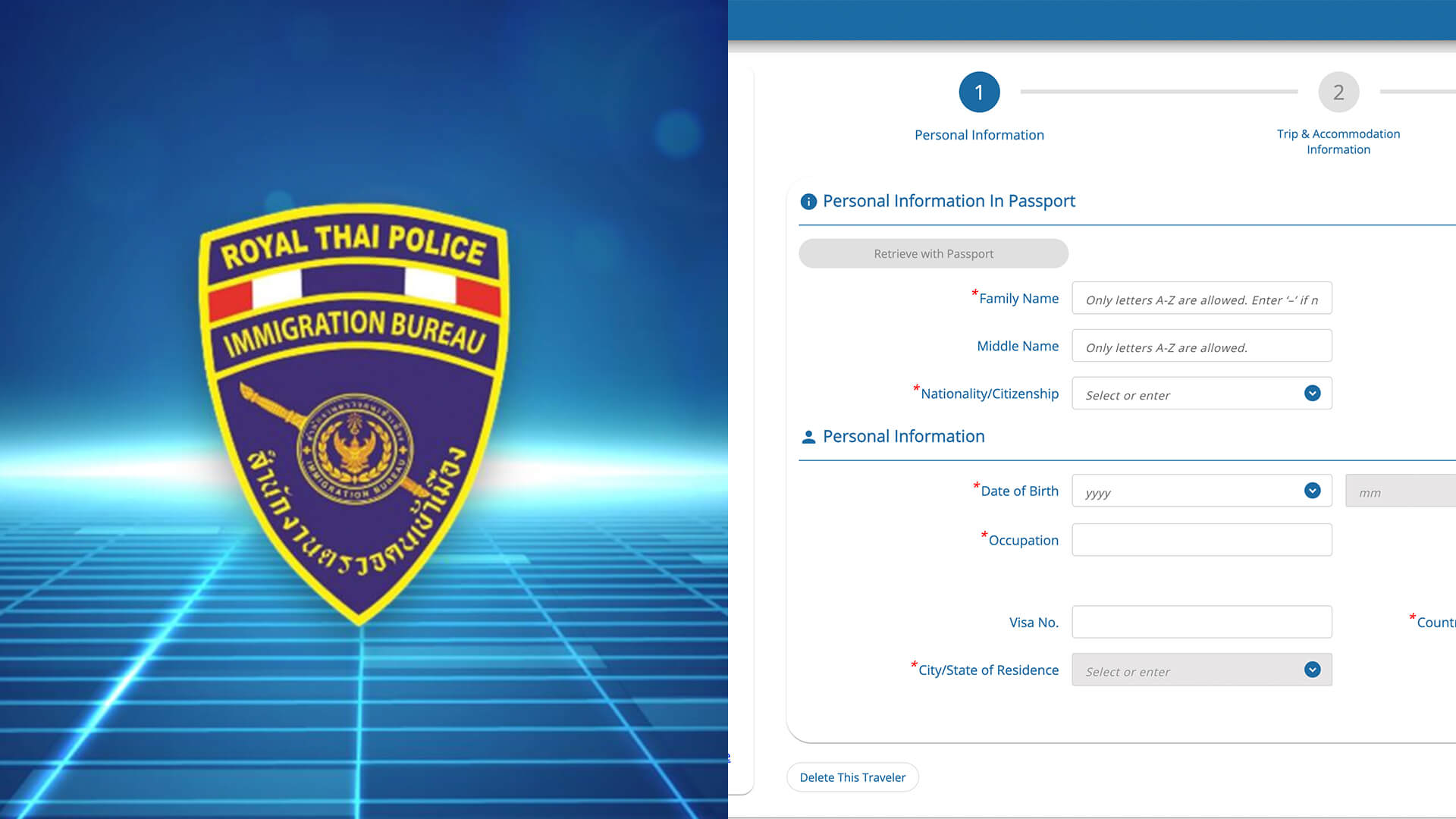 Đi Thái Lan có cần visa không? Quy định nhập cảnh mới nhất 2026 6 Thailand’s Digital Arrival Card (TDAC)