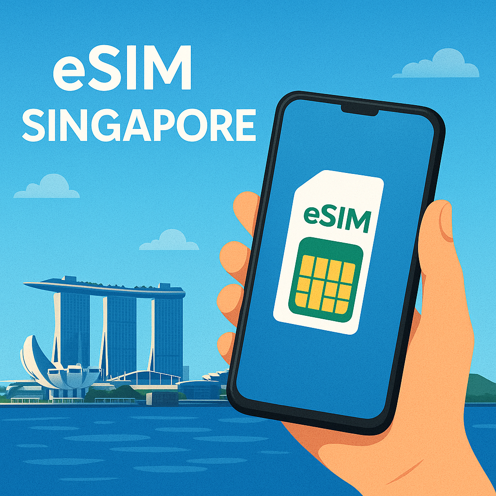 eSIM Singapore - Sim du lịch Singapore tốc độ cao 1 Esim Du lịch Singapore