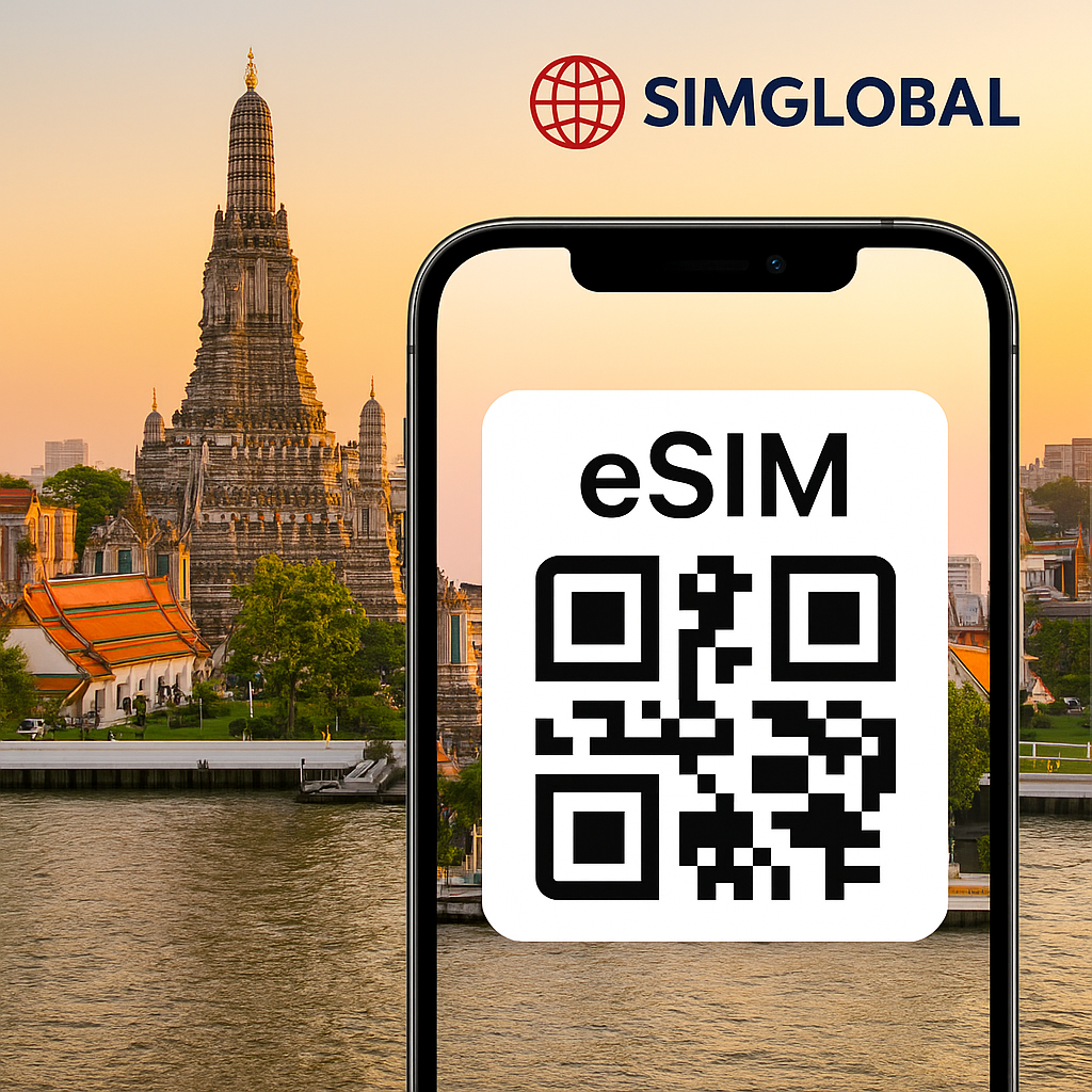 Esim Thái Lan - Sim du lịch Thái Lan tốc độ cao 1 Esim Thái Lan