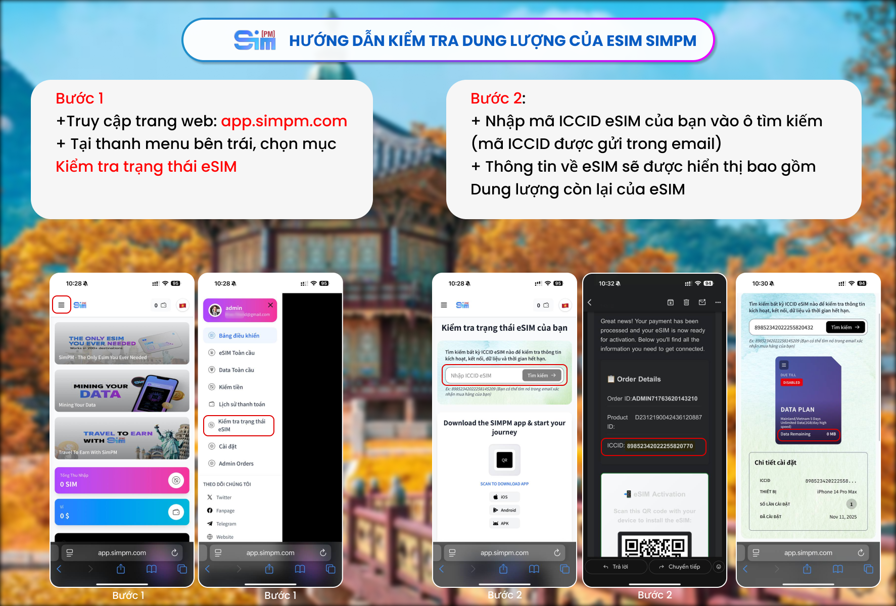 Cách dùng eSIM Trung Quốc: Cài Đặt, Kích Hoạt & Truy Cập Internet
