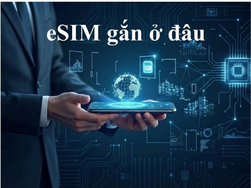 eSIM gắn ở đâu trên điện thoại