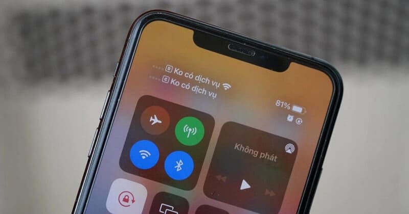 iPhone hiển thị “Không có dịch vụ”